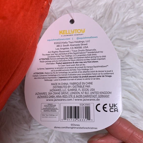 Nightmare before Christmas Squishmallows Sally 14 inch - Picture 5 of 10